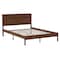 Flash Furniture Brown Queen Wooden Platform Bed with Headboard MG-09003QB-Q-BRN-GG - alternate 10